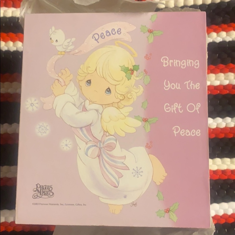 October dish*tissue box cover+❄️ ornament 3.5x2”👗 - Picture 13 of 16